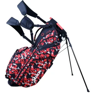 Find Your Perfect Fit Srixon Premium Stand Bag - Black/Red Camo Ready to Ship, Golf tournament gifts, Golf gloves for men