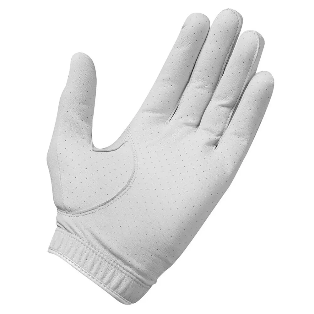 TaylorMade Junior Stratus Golf Glove - White, Golf belt with ball marker, Summer golf sale, Golf cart accessories