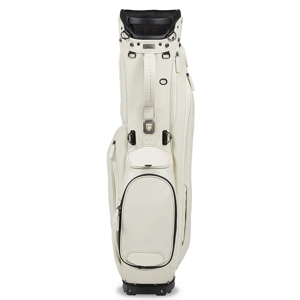 Titleist Links Legend Members Stand Bag - Cool White, Lightweight golf shoes, Golf cart bag with 14 dividers, Golf mat for home