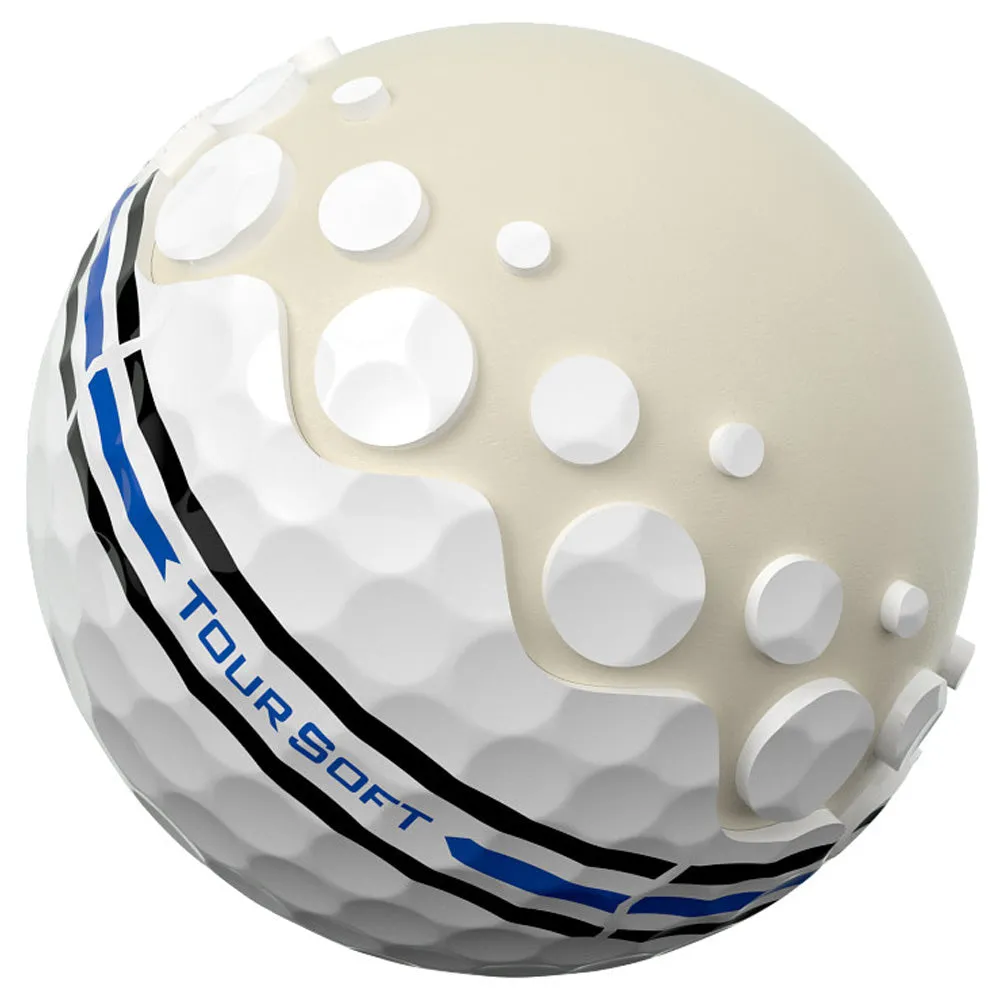 Titleist Tour Soft Aim 360 Golf Balls - White - 12 Pack, Golf shaft puller tool