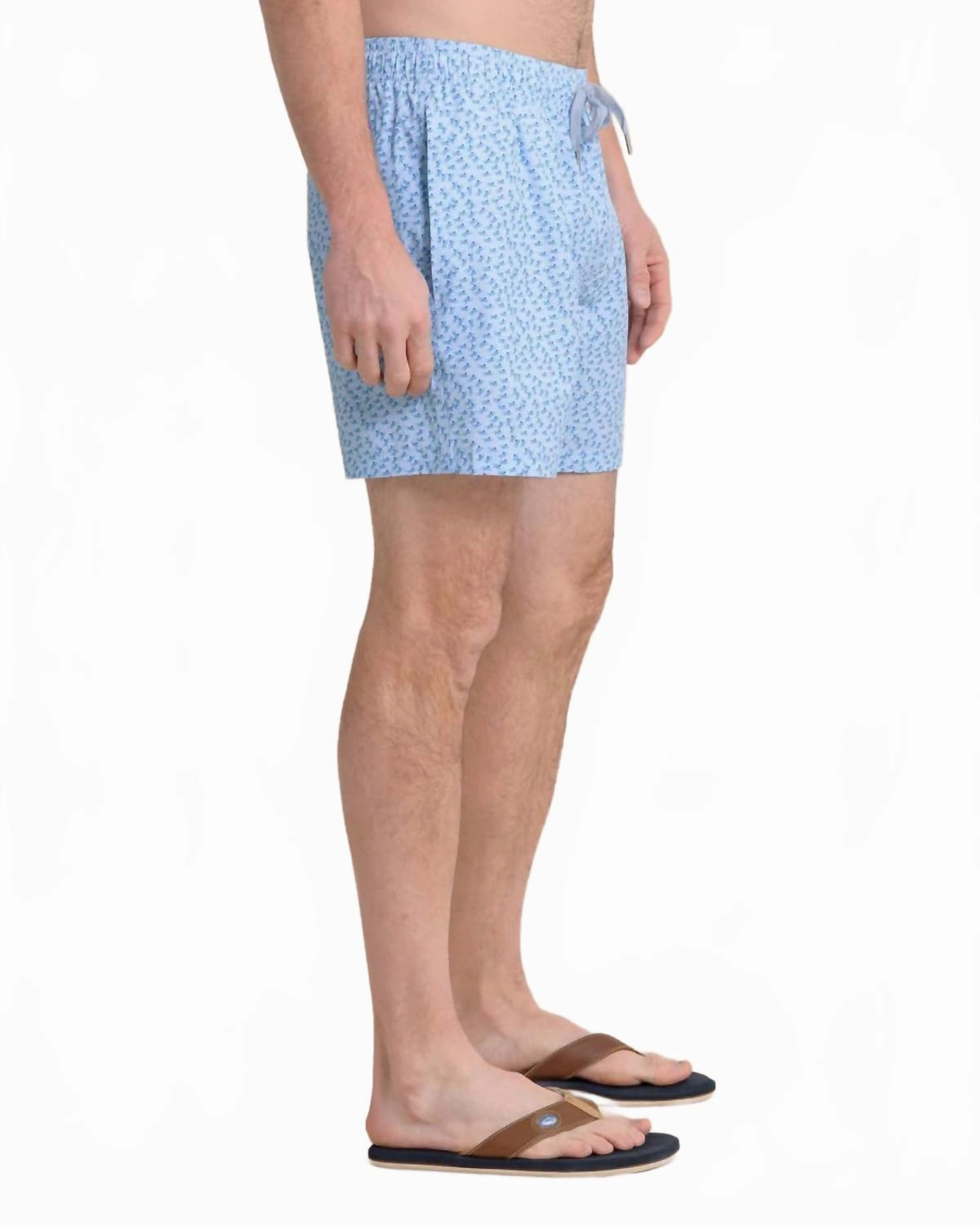 Fintastic Swim Trunk In Cerulean
