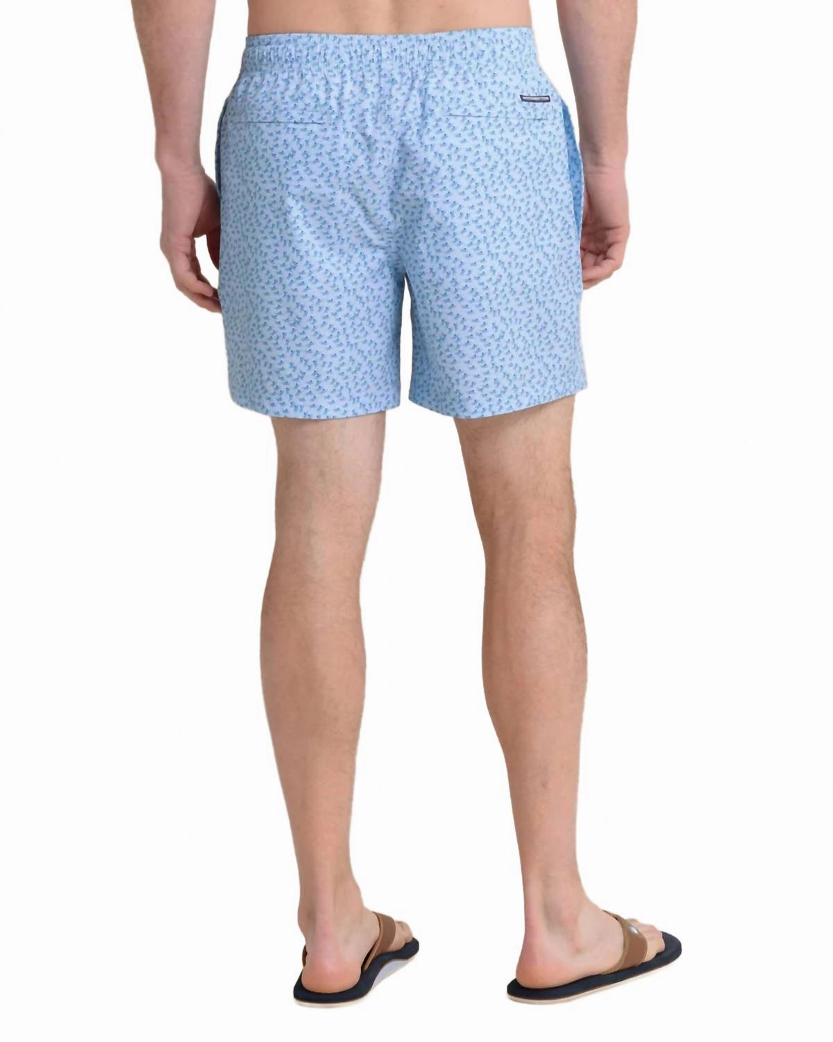 Fintastic Swim Trunk In Cerulean