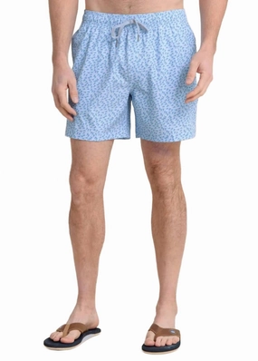 Fintastic Swim Trunk In Cerulean