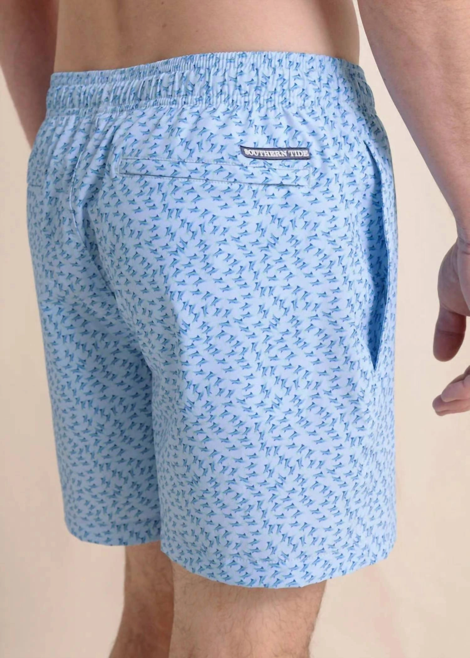 Fintastic Swim Trunk In Cerulean