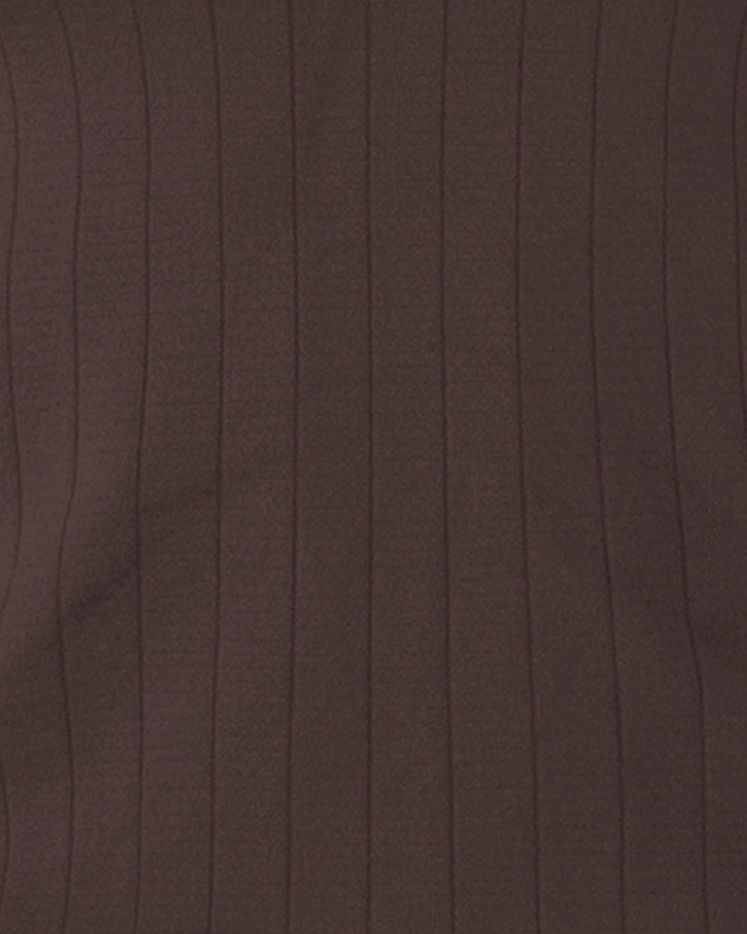 FLAT RIBBED SAPIENT T-Shirt | Chocolate Brown