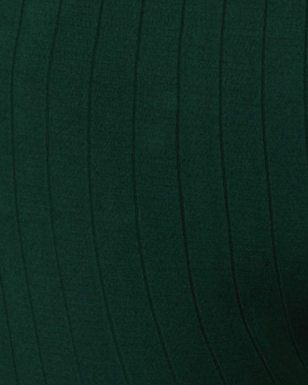 FLUID Flat Ribbed Shorts | Dark Green