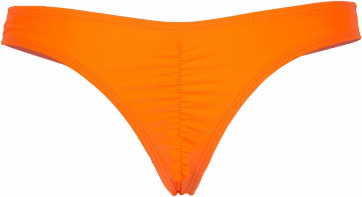 FOCUSSEXY Women's Hot Summer Brazilian Beachwear Bikini Bottom Thong Swimwear
