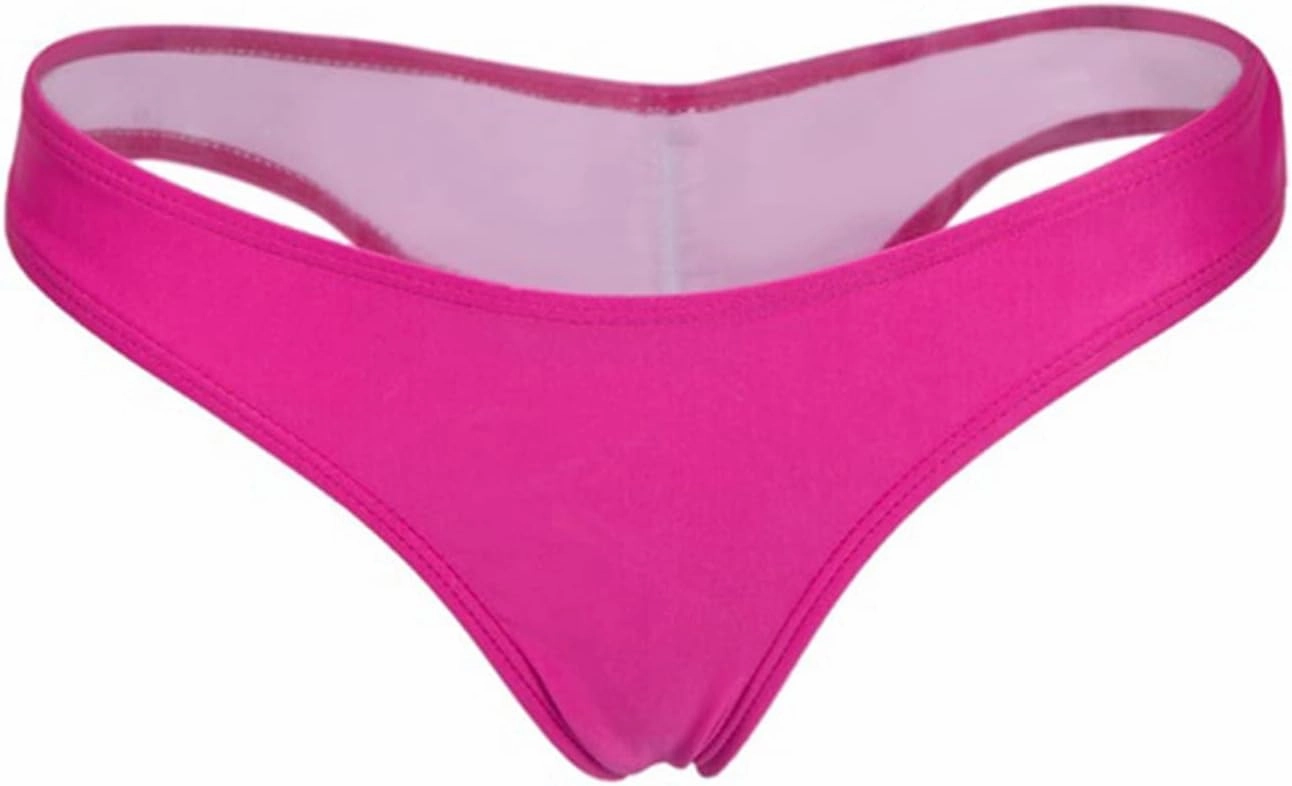 FOCUSSEXY Women's Hot Summer Brazilian Beachwear Bikini Bottom Thong Swimwear