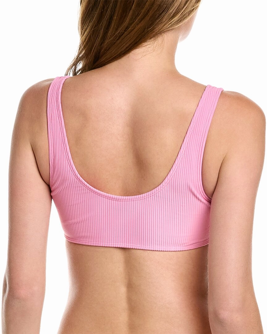 Frankies Bikinis Connor Ribbed Bikini Top