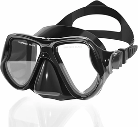 Freela Swim Goggles with Nose Cover Adult Swimming Goggles 180??Clear View Snorkeling Diving Mask for Pool Beach