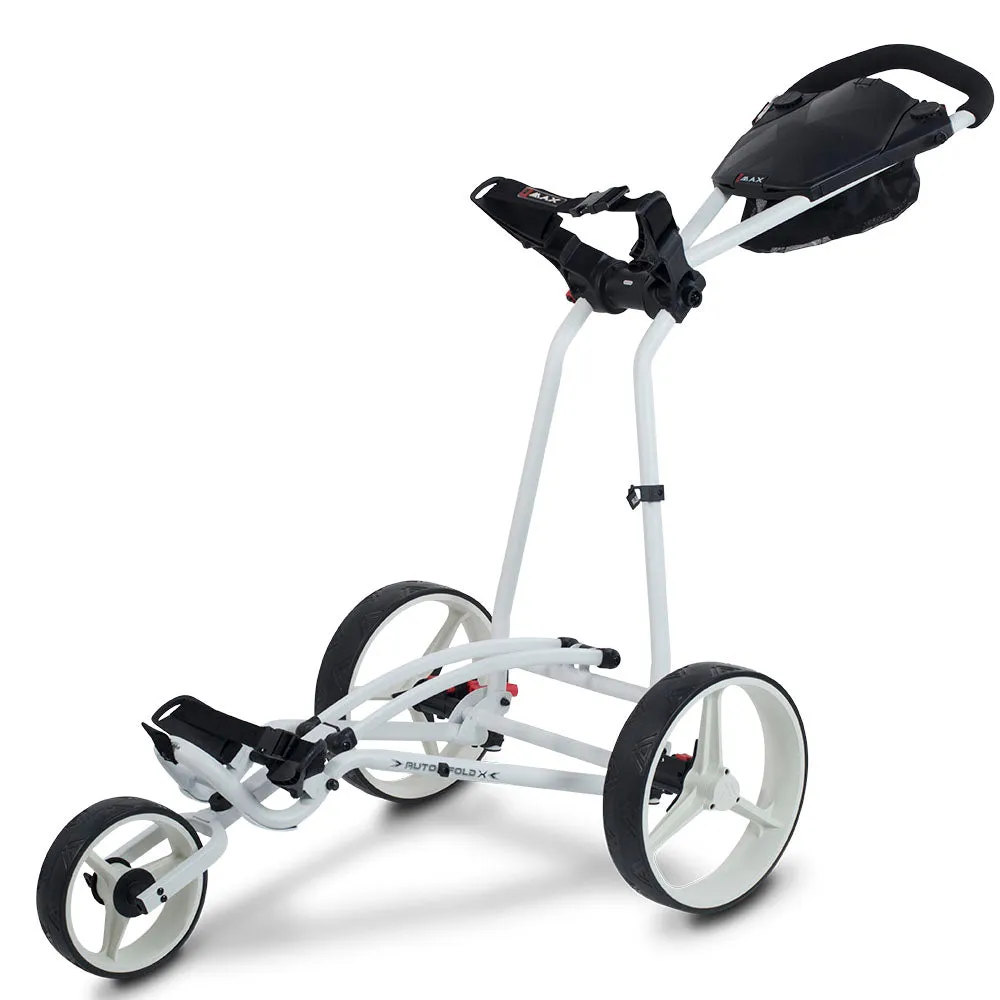 Fresh Drop Big Max Autofold X 3-Wheel Push Trolley - White Upgrade Your Gear, Black Friday golf deals, USGA approved golf balls