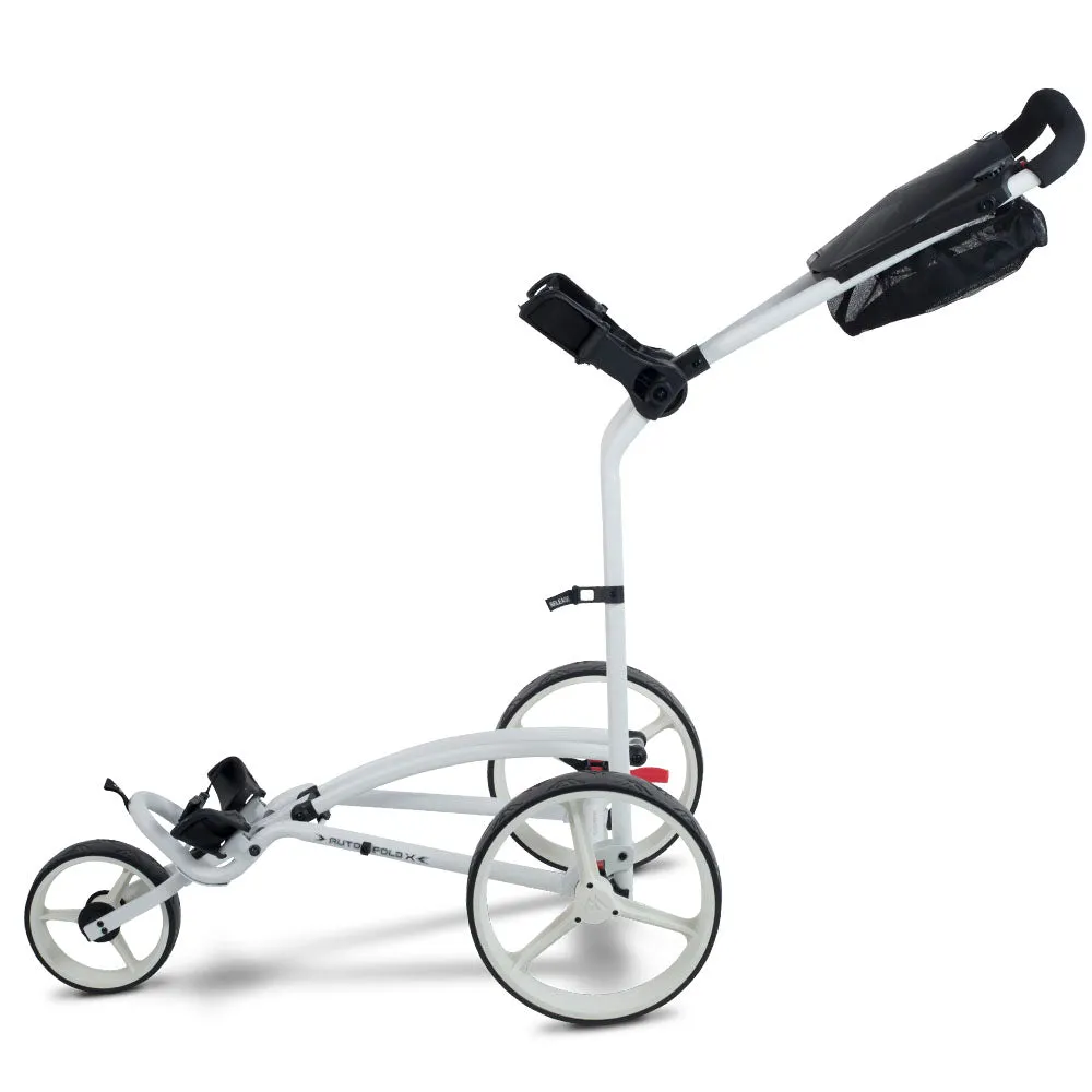 Big Max Autofold X 3-Wheel Push Trolley - White, Golf chipping net