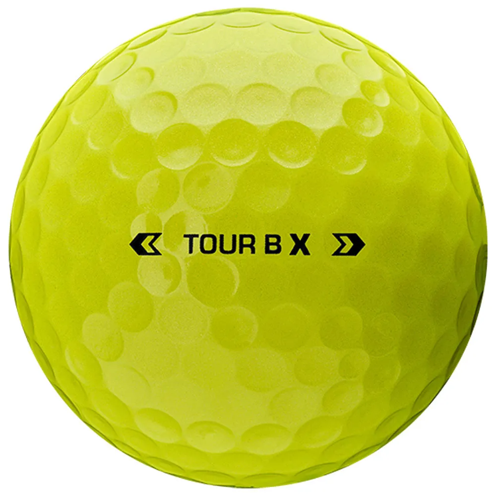 Bridgestone TOUR B X Golf Balls - Yellow - 12 Pack, Golf club grips