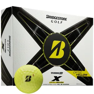 Fresh Drop Bridgestone TOUR B X Golf Balls - Yellow - 12 Pack Trending Now, Low compression golf balls, Golf putter for beginners