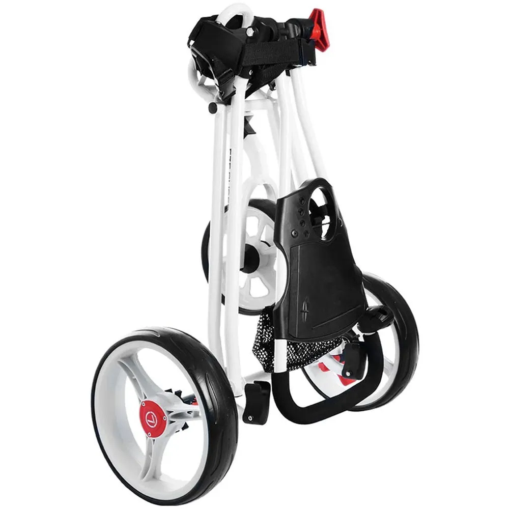 EzeGlide Cruiser 3-Wheel Push Trolley - White, Golf gear for tall men, Golf grip tape
