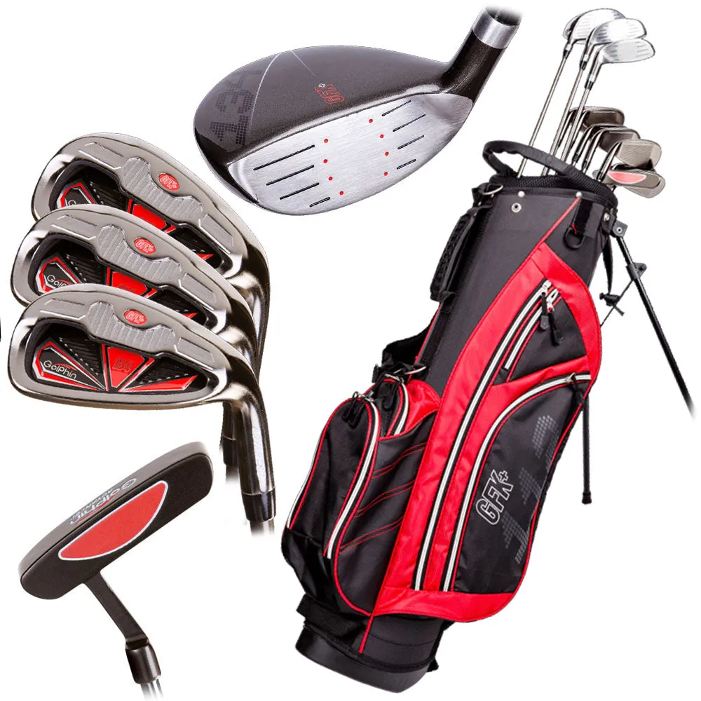 Fresh Drop GolPhin GFK  134 Junior - 6-Piece Package Set (Ages 13-14) Weekly Favorite, Golf club travel bag hard case
