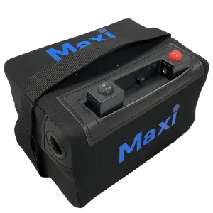 Fresh Drop Maxi Power 36 Hole Golf Battery 12v x 22Ah & Charger - Universally Compatible Selling Fast, Golf scorecard holder, Golf accessories for women, Solar powered golf cart