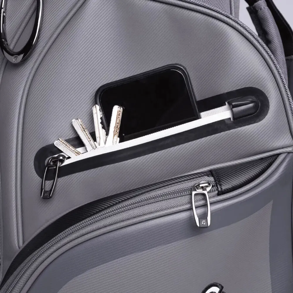 TaylorMade Deluxe Cart Bag - Charcoal, TaylorMade golf clubs, Golf launch monitor, Smart golf balls