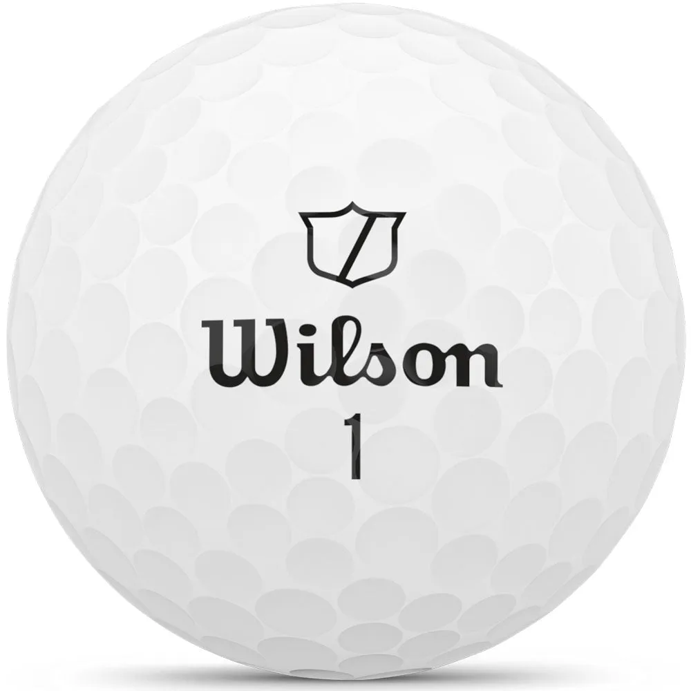 Wilson Staff Duo Soft Golf Balls - White - Double Dozen, Golf gift for men, Golf shaft puller tool