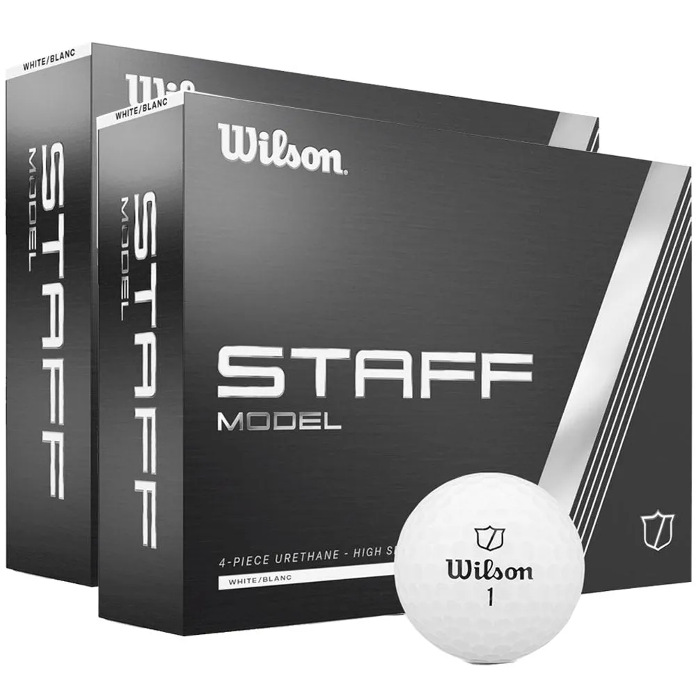 Fresh Drop Wilson Staff Model Golf Balls - White - Double Dozen Better Than Ever, Golf divot tool