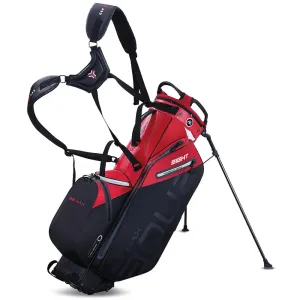 Fresh Finds Big Max Aqua Eight G Waterproof Stand Bag - Red/Black Limited Time, Left-handed golf clubs, Golf travel essentials