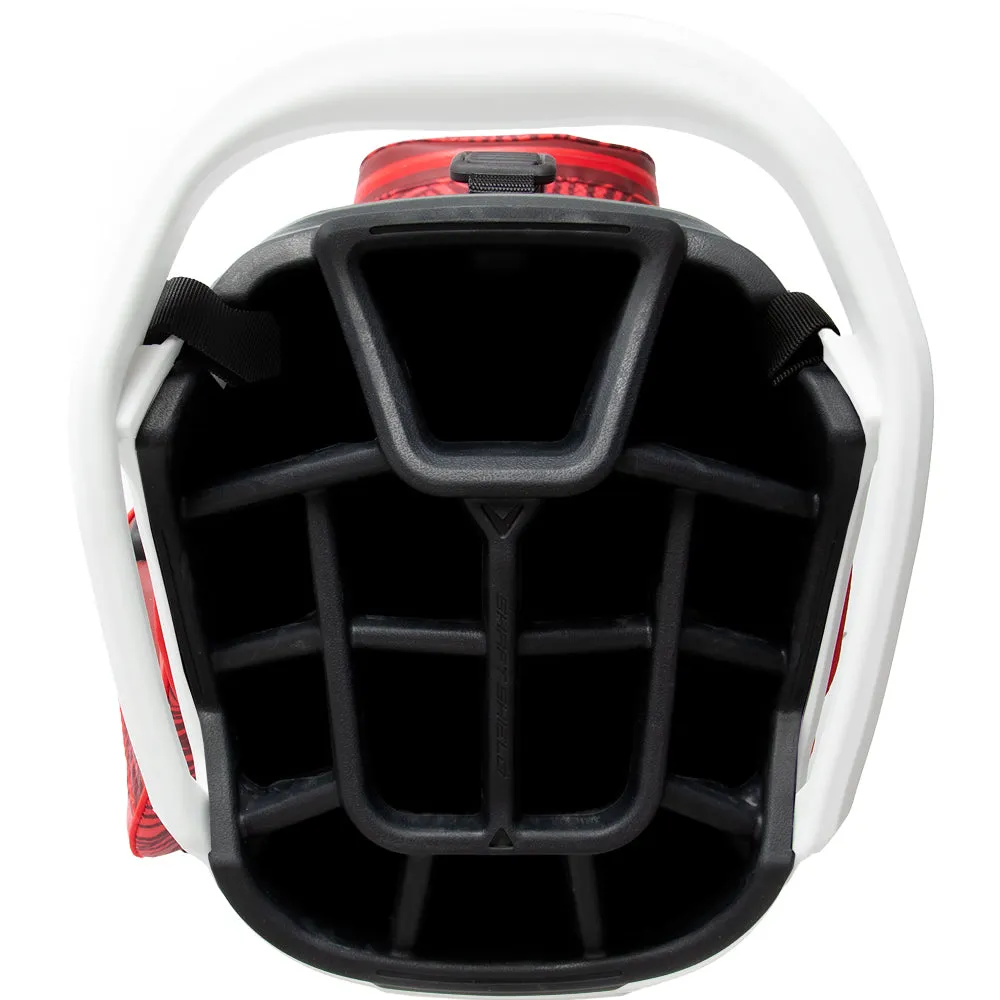 Callaway Fairway 14 HD Waterproof Stand Bag - Red Palms/Light Grey, Golf belt with ball marker, Callaway golf set