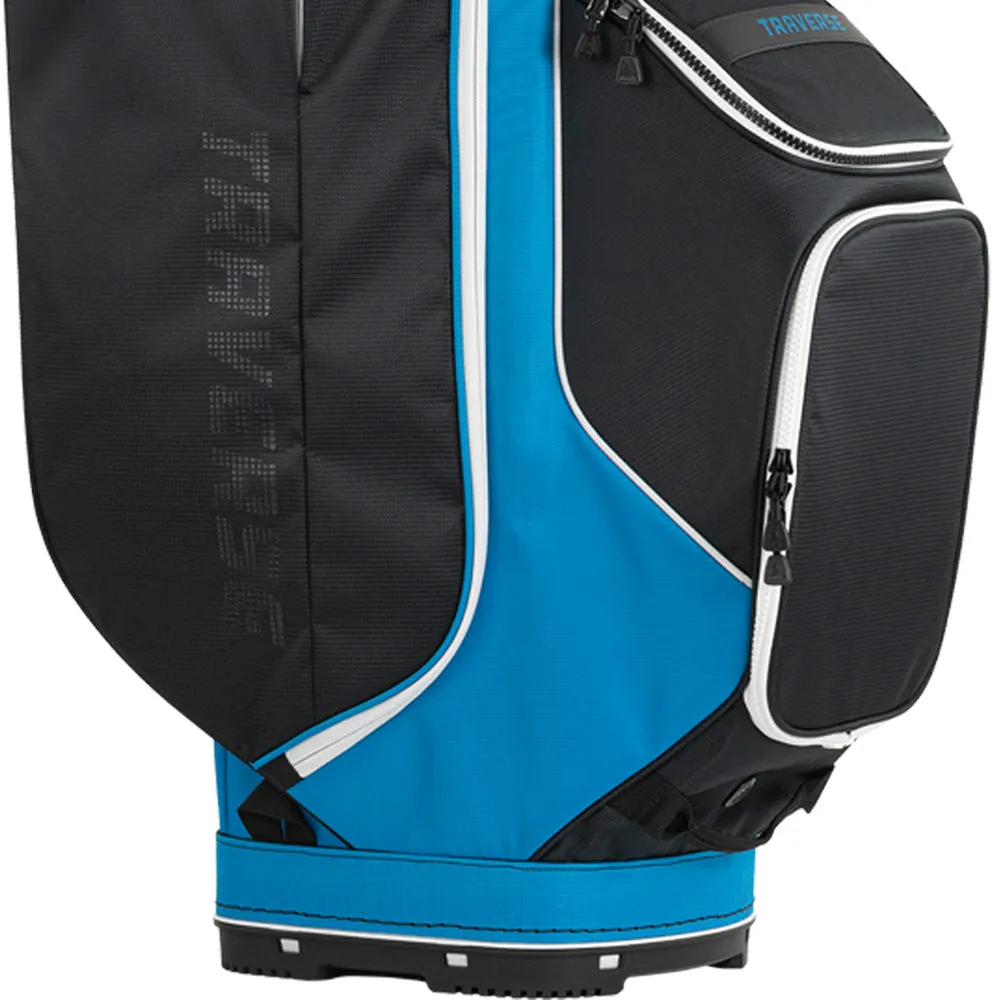 Ping Traverse 244 Cart Bag - Blue/Black, Golf mat for home, Golf gear for seniors, Yellow golf balls
