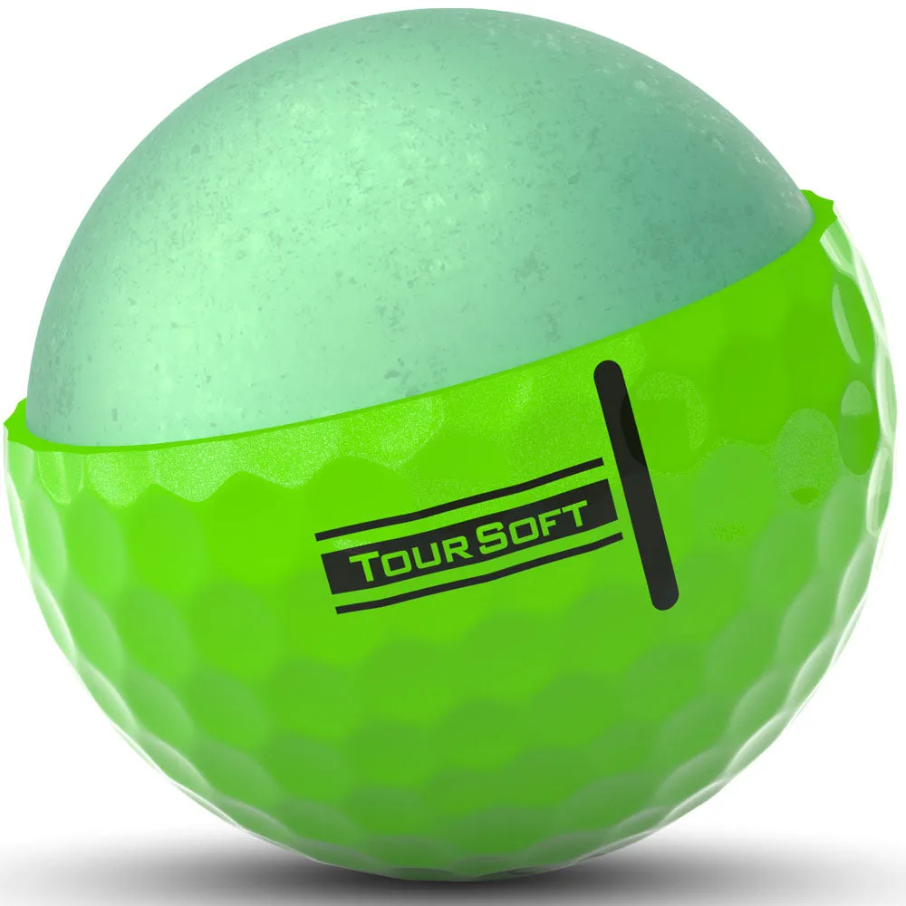 Titleist Tour Soft Golf Balls - Green - Double Dozen, Rain golf gloves, Black Friday golf deals