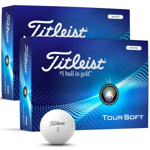Fresh Finds Titleist Tour Soft Golf Balls - White - Double Dozen Youll Love This, Golf hitting mat