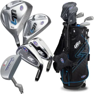 Fresh Finds U.S Kids Golf Junior Ultralight 7 48 5 Club Stand Set - (48-51" Golfer Height) Steal the Spotlight, Golf balls for distance, Cadet size golf gloves