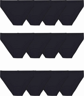 Fruit of the Loom Women's Eversoft Cotton Underwear Multipacks, Tag Free & Breathable, Available in Plus Size