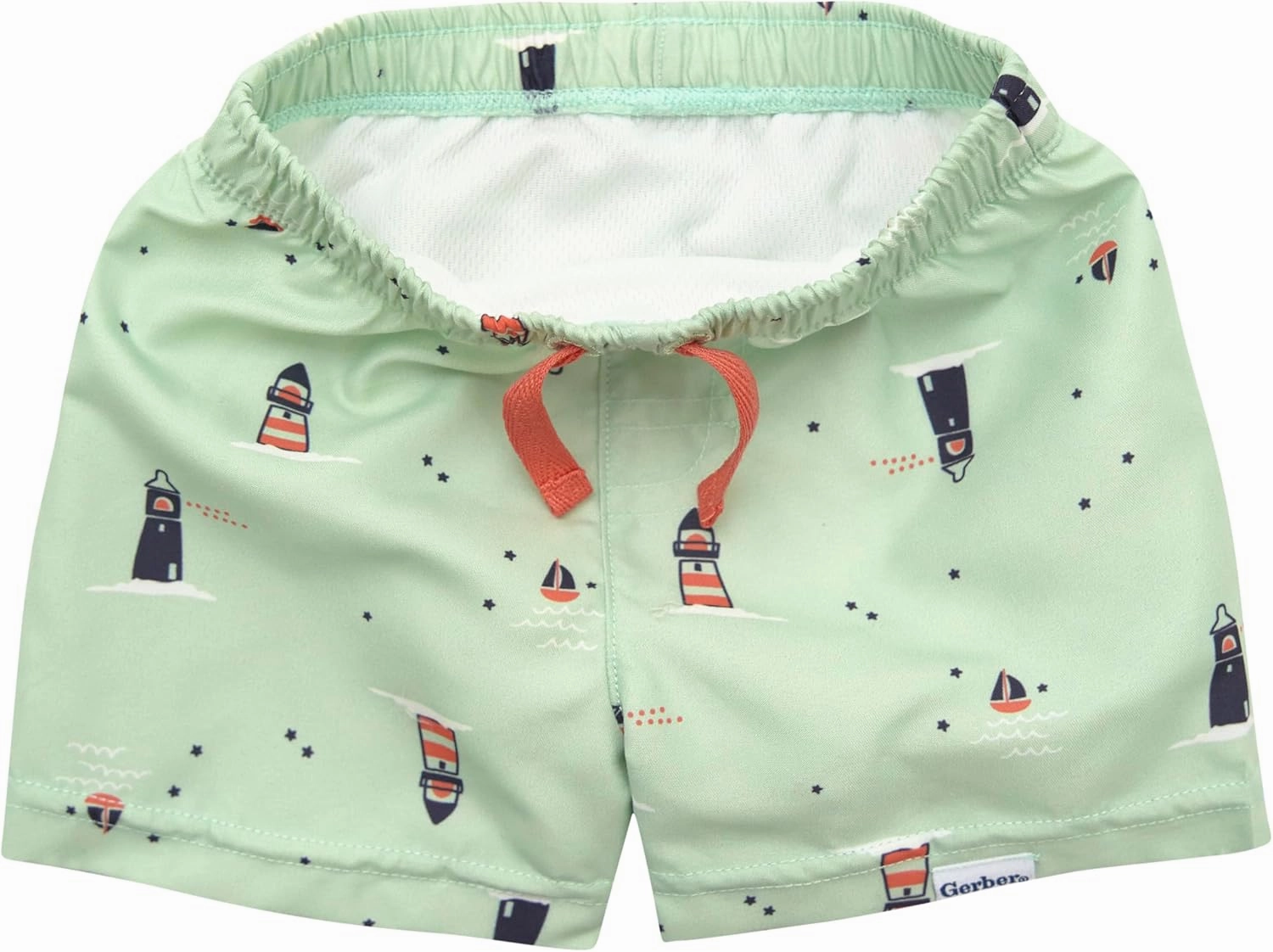 Gerber Baby Boys' Toddler Long Sleeved Rashguard Swim Bathing Suit Set