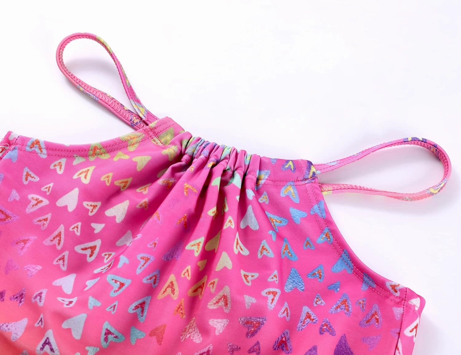 Girls Swimsuit 2-Piece Halter Tankini Set Beach Sport Bathing Suit UPF 50  Swimwear for 3-12 Years Old Kids