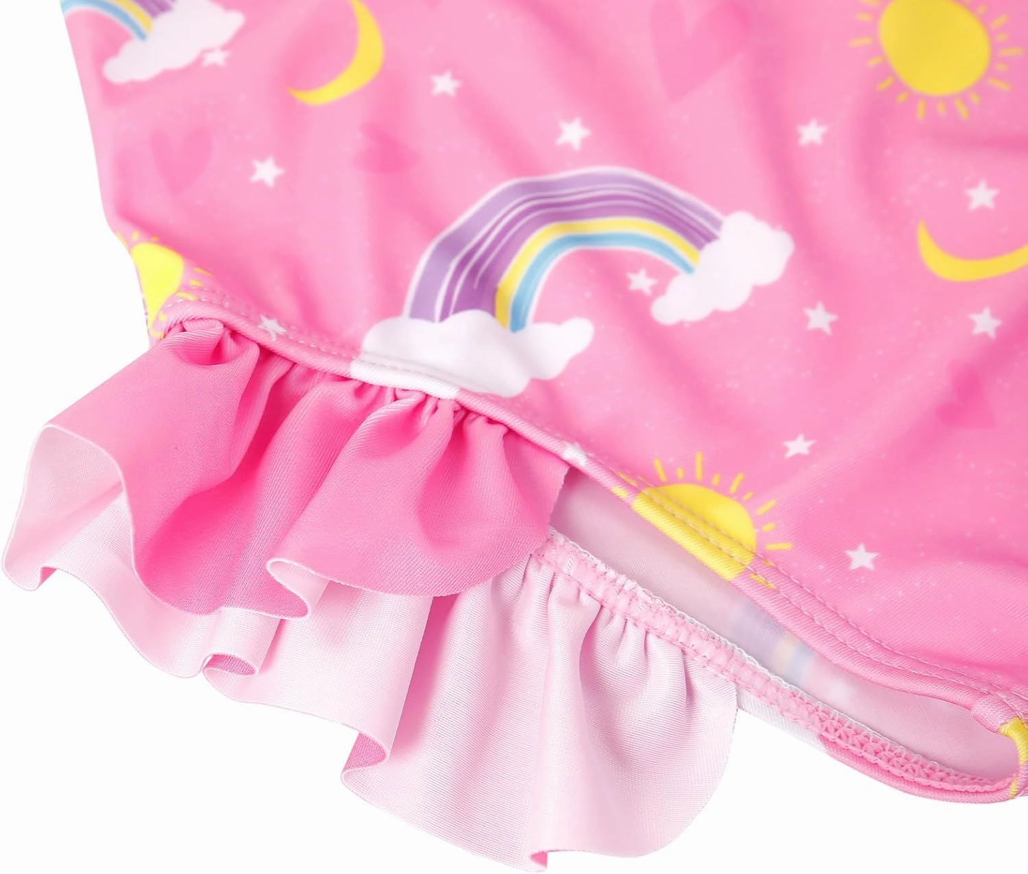 Girls Swimsuit 3 Piece Bathing Suit for 3-10 Years Kids Rash Guard Set Long Sleeve Tankini Swimwear