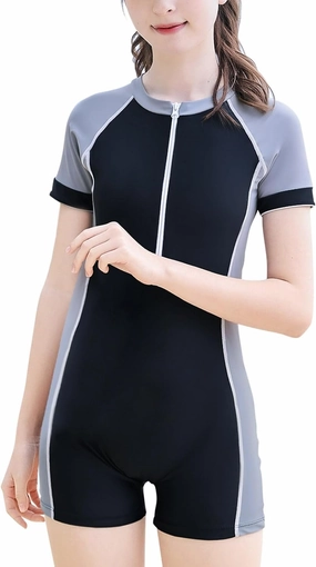 Girls Swimsuits, Kids Two-Piece Rashguard Swim Set Bathing Suits Beach Shorts Swim Shirts Size 6-7,8,10-12,14-16