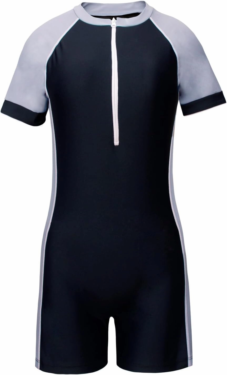 Girls Swimsuits, Kids Two-Piece Rashguard Swim Set Bathing Suits Beach Shorts Swim Shirts Size 6-7,8,10-12,14-16