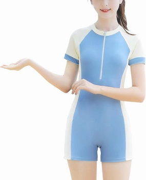 Girls Swimsuits, Kids Two-Piece Rashguard Swim Set Bathing Suits Beach Shorts Swim Shirts Size 6-7,8,10-12,14-16