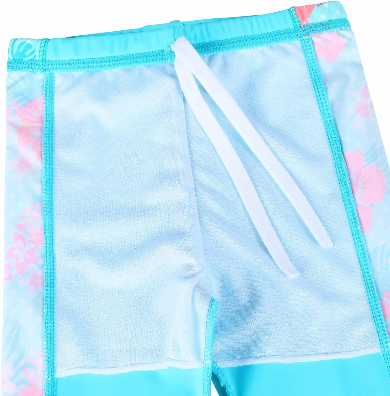 Girls Two Piece Swimsuit Long Sleeve Floral Bathing Suit UPF 50  Summer Beach Swimwear
