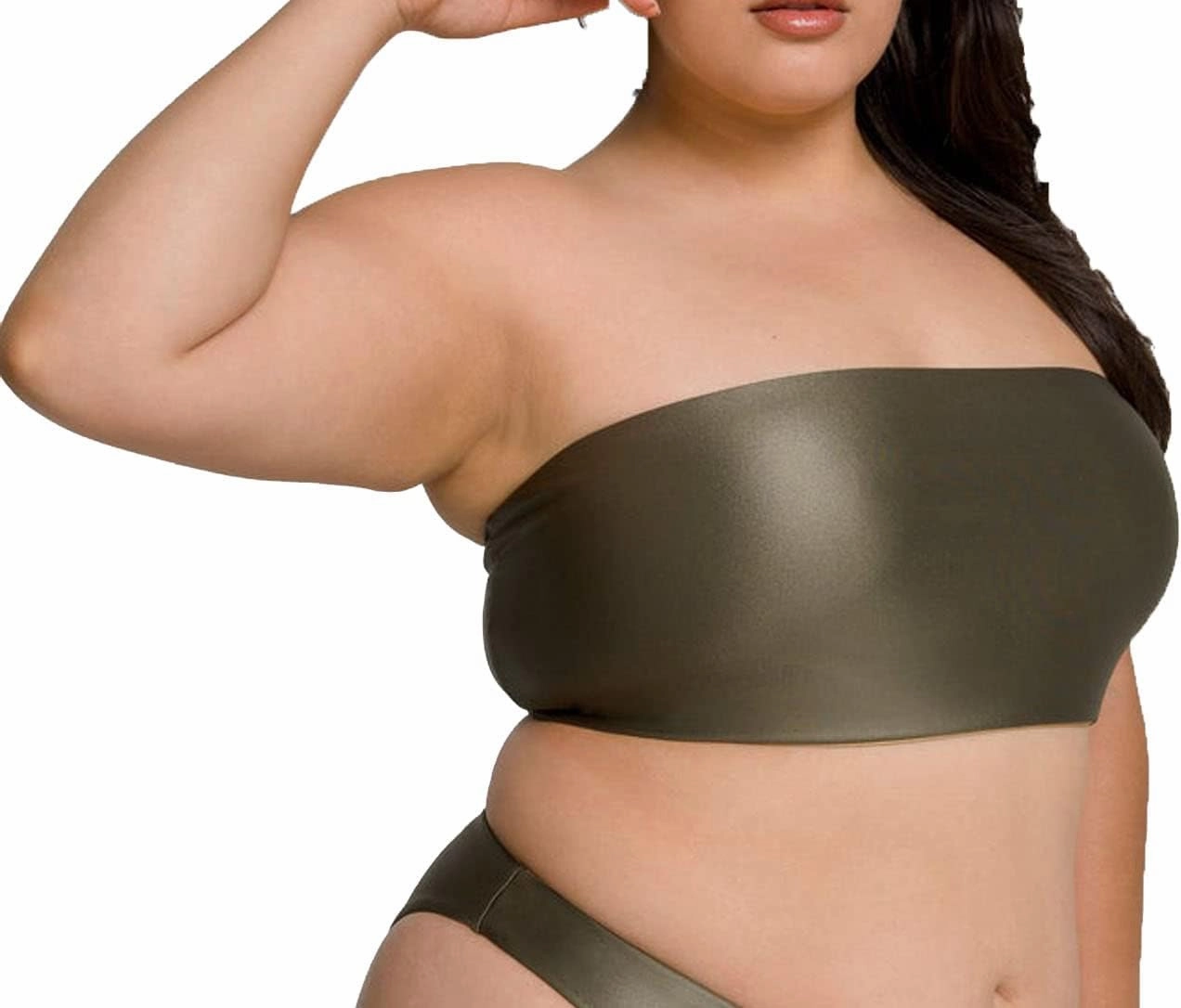 Good American Women's Better Band Bikini Top