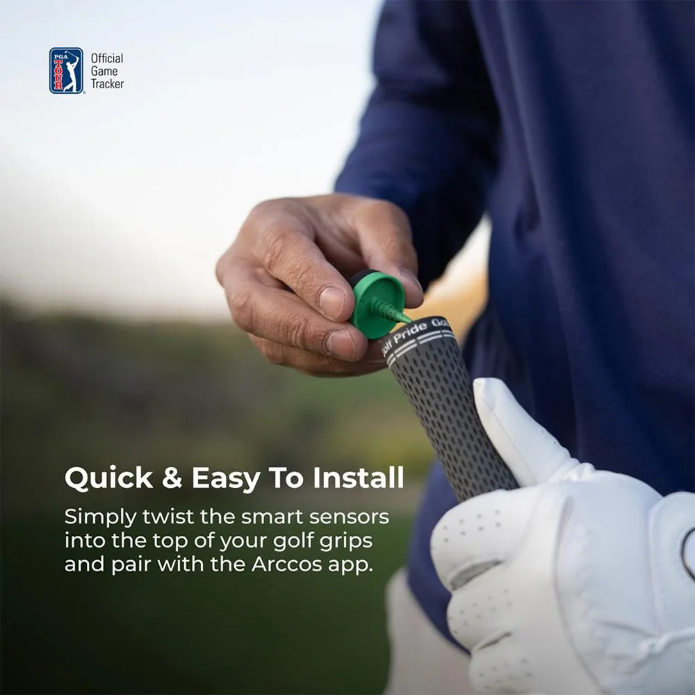 Arccos Smart Sensors - 4th Generation - Smoke, Golf gear for tall men