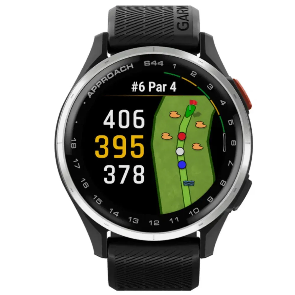 Garmin Approach S44 Golf GPS Watch - Black, Golf push cart, Cyber Monday golf discounts, Golf accessories for women