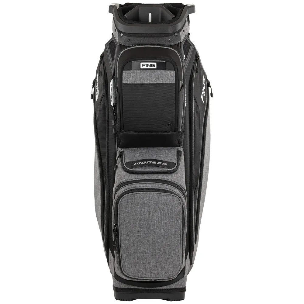 Ping Pioneer 244 Cart Bag - Heather Grey/Black, TaylorMade Stealth driver, Eco-friendly golf tees