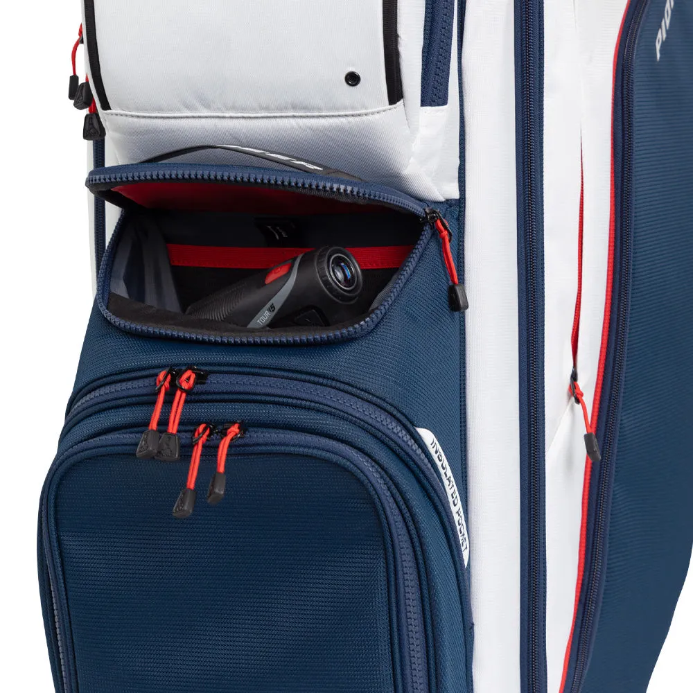 Ping Pioneer 244 Cart Bag - Heather Grey/Black, Golf gear for seniors