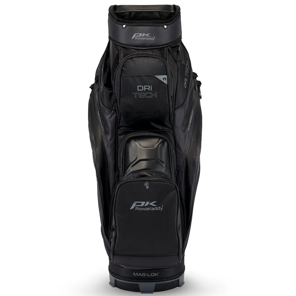 PowaKaddy Dri-TECH Waterproof Cart Bag -  Stealth Black, TaylorMade Stealth driver