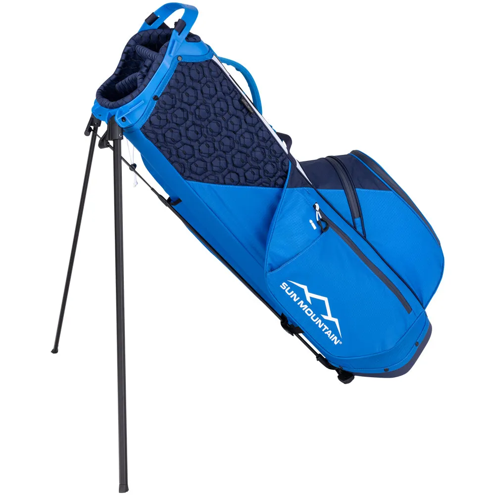 Sun Mountain E-LITE Stand Bag - Navy/Blue/White, Golf chipping net, Personalized golf bag