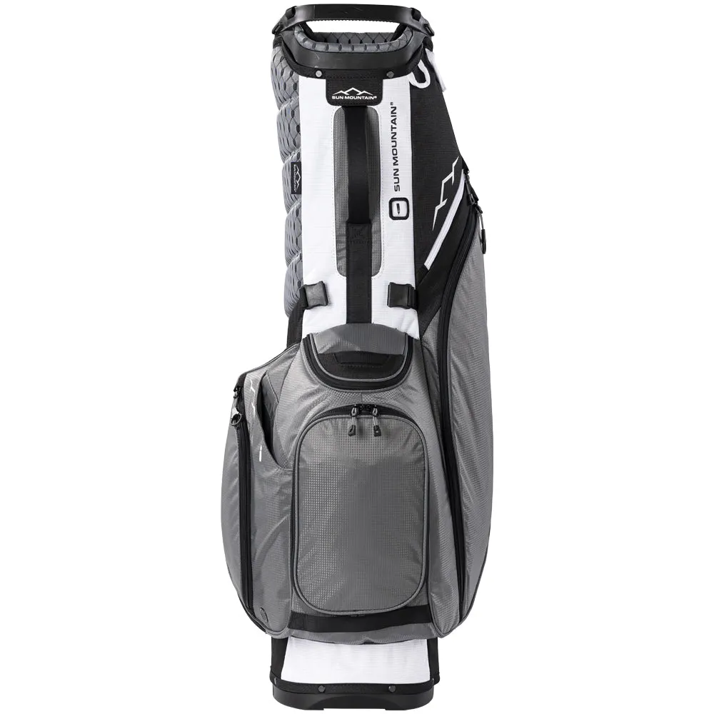 Sun Mountain Eclipse 2.5 Stand Bag - Black/Nickel/White, Adjustable golf driver