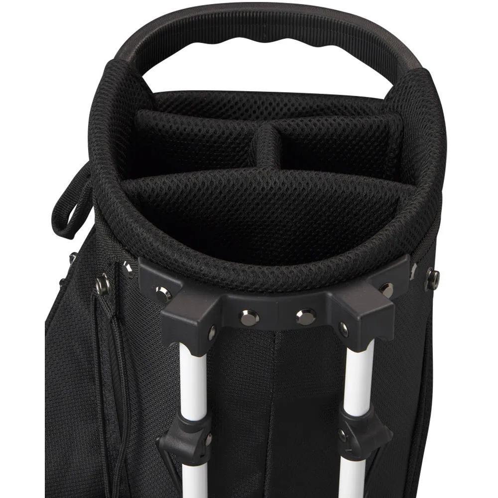 Wilson QS Lite Stand Bag - Black/White, Golf cart accessories, Golf push cart, Low compression golf balls
