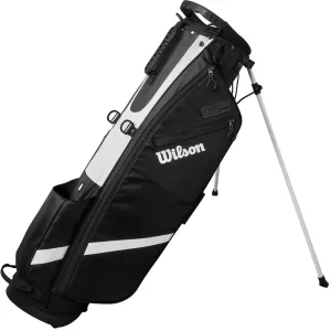 Grab Yours Now Wilson QS Lite Stand Bag - Black/White Hot Deal, Yellow golf balls, Golf hitting mat, Adidas golf shoes