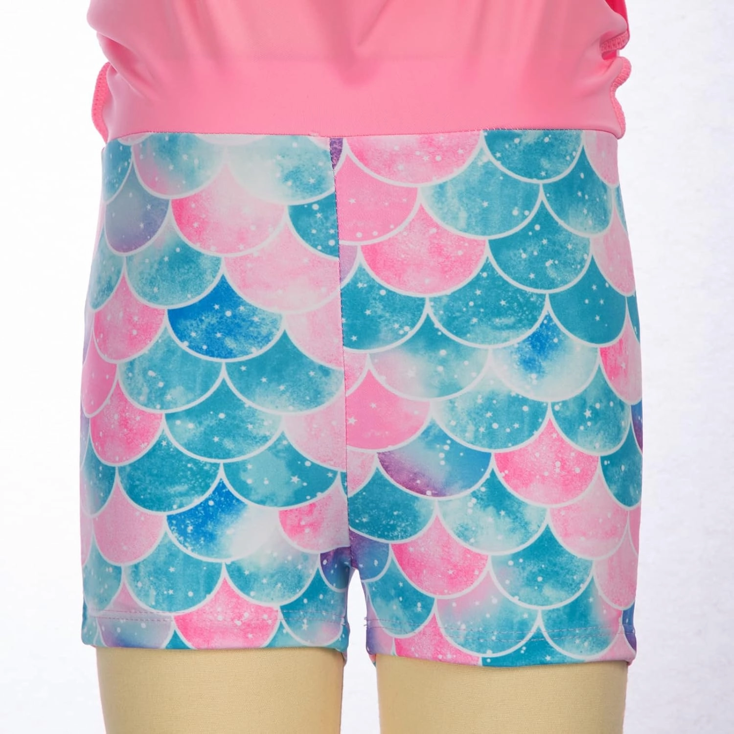 GRACE KARIN Girls Swimsuit Girls Long Sleeve Rash Guard 3-Pieces Bathing Suit 5-12Y