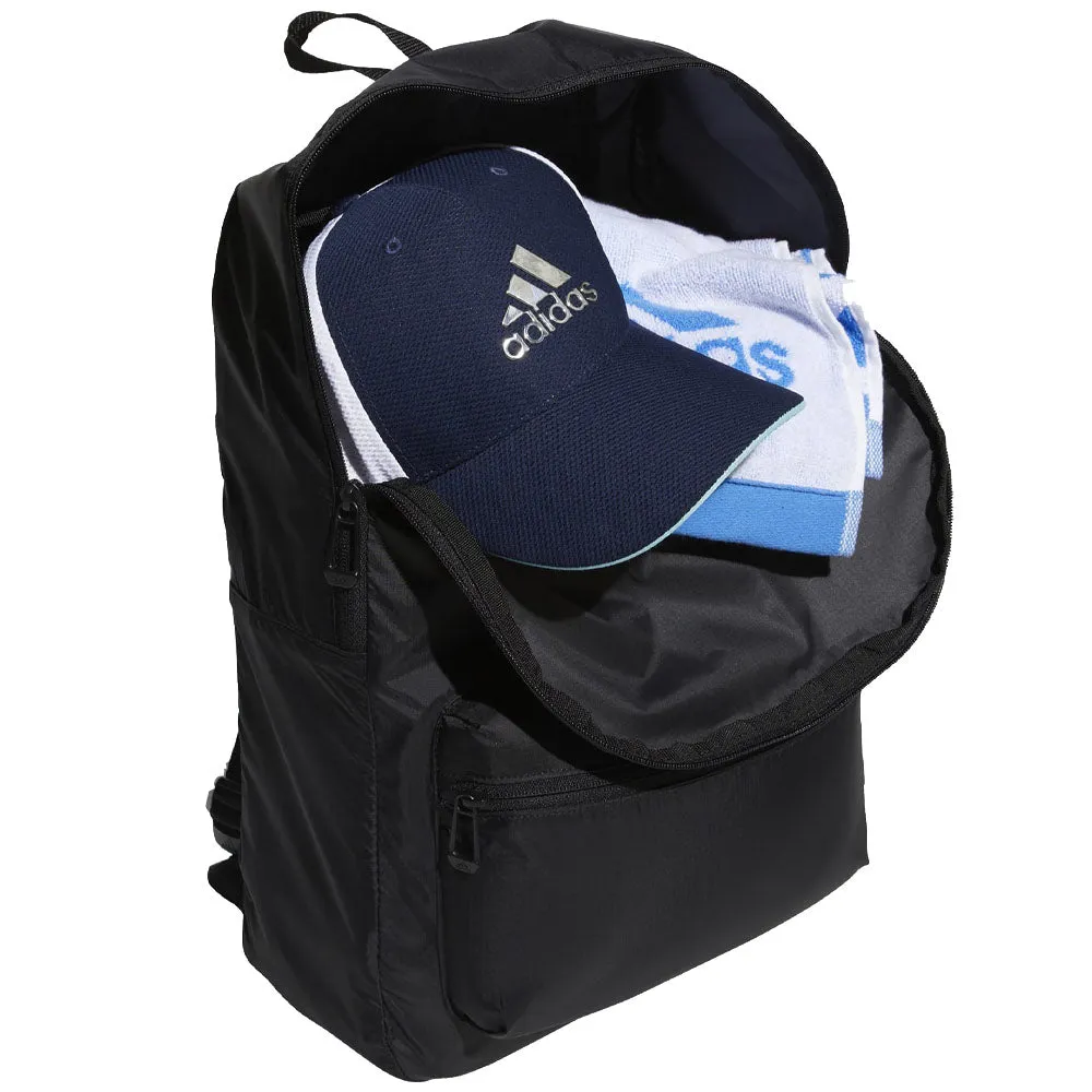 adidas 30L Packable Backpack - Black/White, Personalized golf balls, Women's golf skirts, Novelty golf head covers